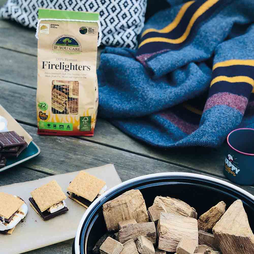 100% Biomass Firelighters - 72 Piece Bag - Image 3