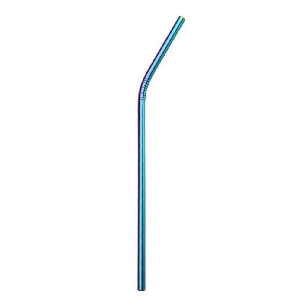 &Keep Single Bent Stainless Steel Straw - Image 2