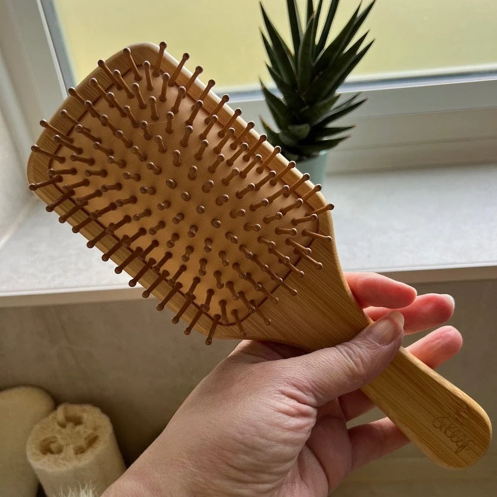 &Keep Bamboo Paddle Hair Brush - Image 3