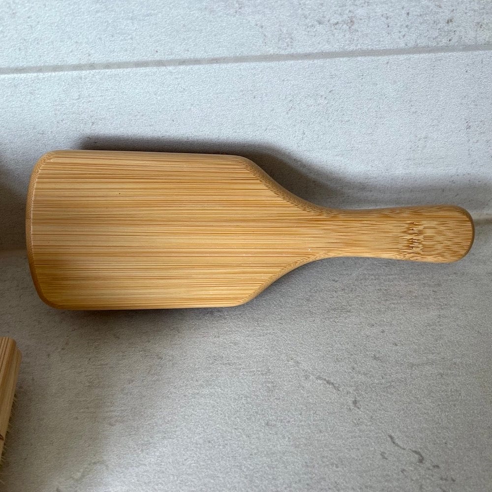 &Keep Bamboo Paddle Hair Brush - Image 4