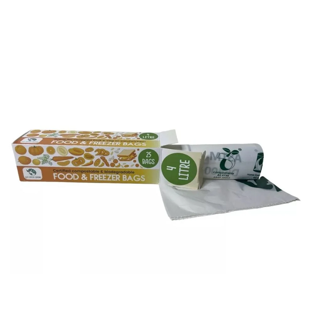 Compostable Food & Freezer Bags - 25 x 4 Litre - Image 5