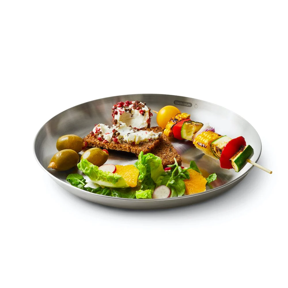 black+blum Stainless Steel Plate Set with Bamboo Board - Image 12