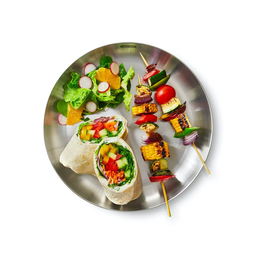 black+blum Stainless Steel Plate Set with Bamboo Board - Image 13
