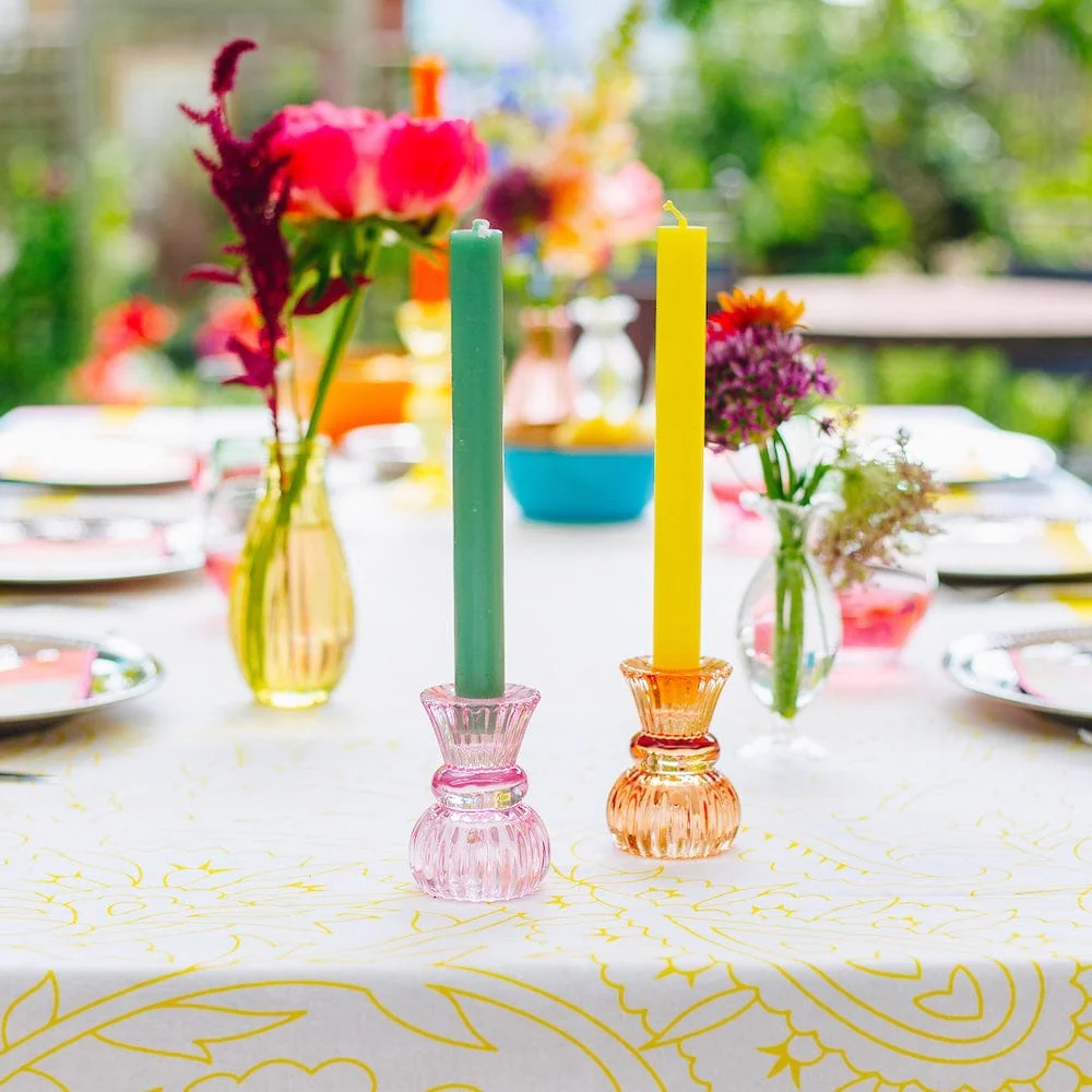 Boho Glass 2-Way Candle Holder - Image 7