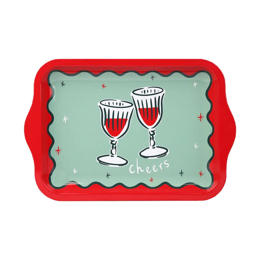 Bon Noel Small Tin Tray