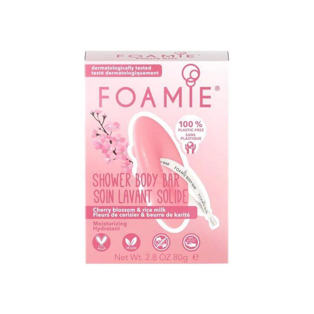 Cherry Blossom & Rice Milk Body Bar by FOAMIE - Image 3