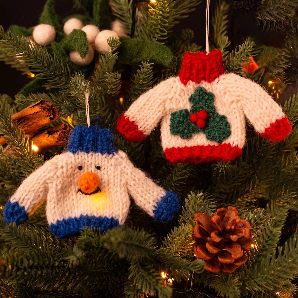 Christmas Jumper Hanging Decoration by Amica - Image 3