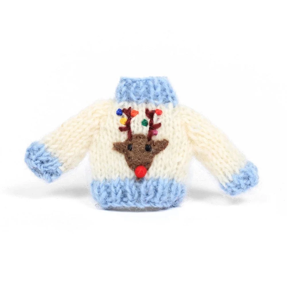 Christmas Jumper Hanging Decoration by Amica - Image 6