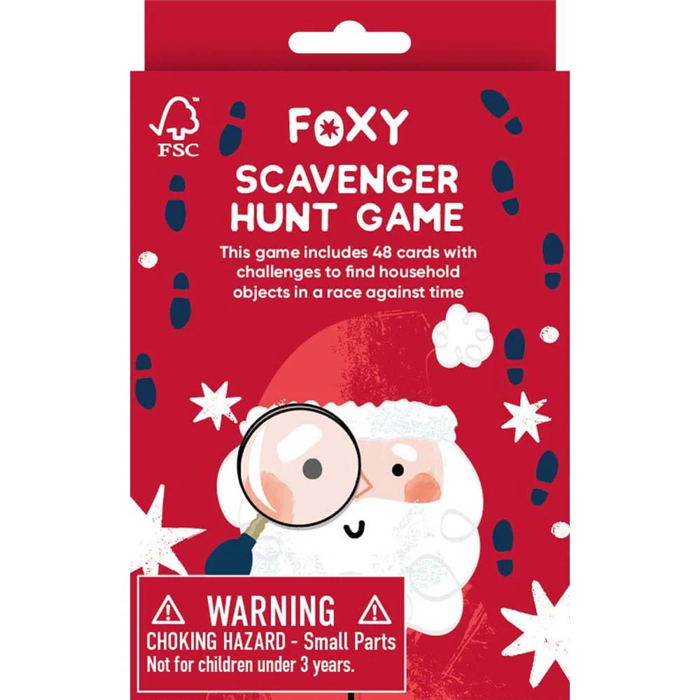 Christmas Scavenger Hunt Game