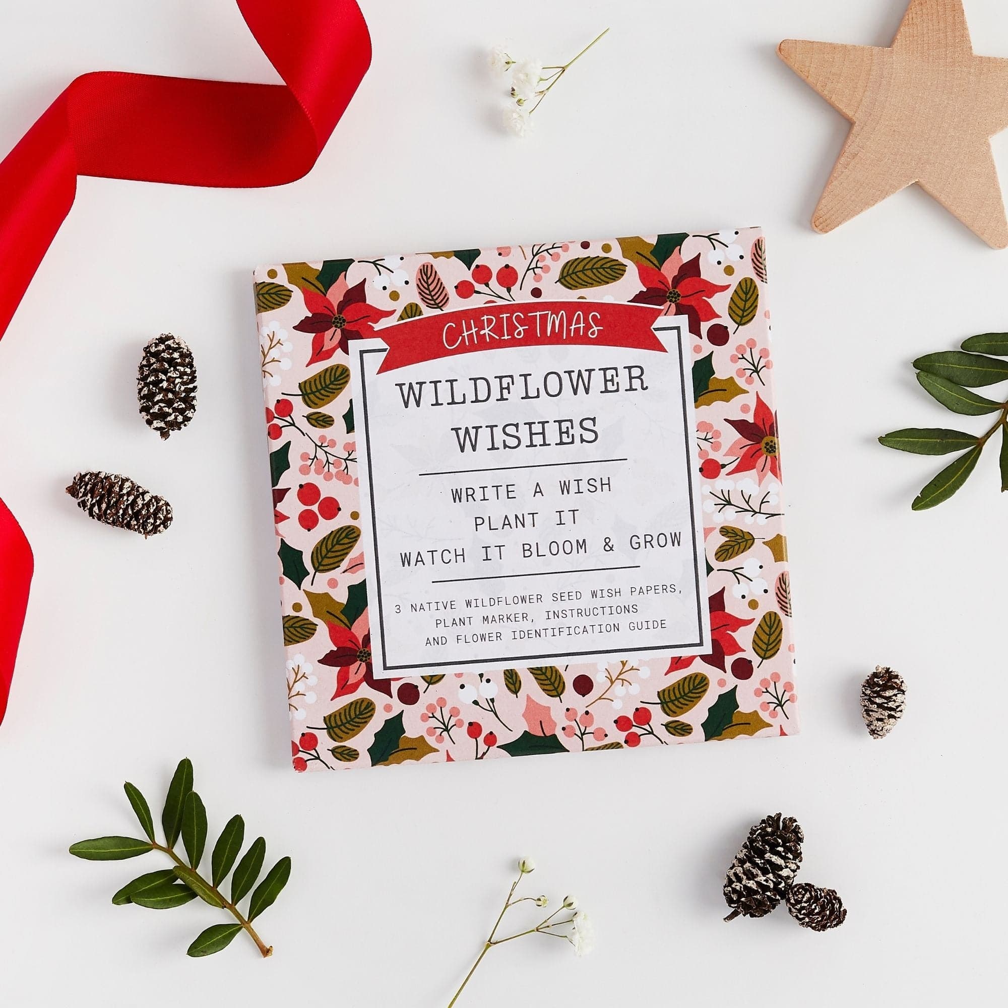 Christmas Wildflower Wishes Flower Gift Set - Image 2