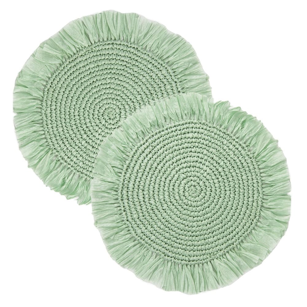 Colourful Raffia Placemats - Set of 2 - Image 13