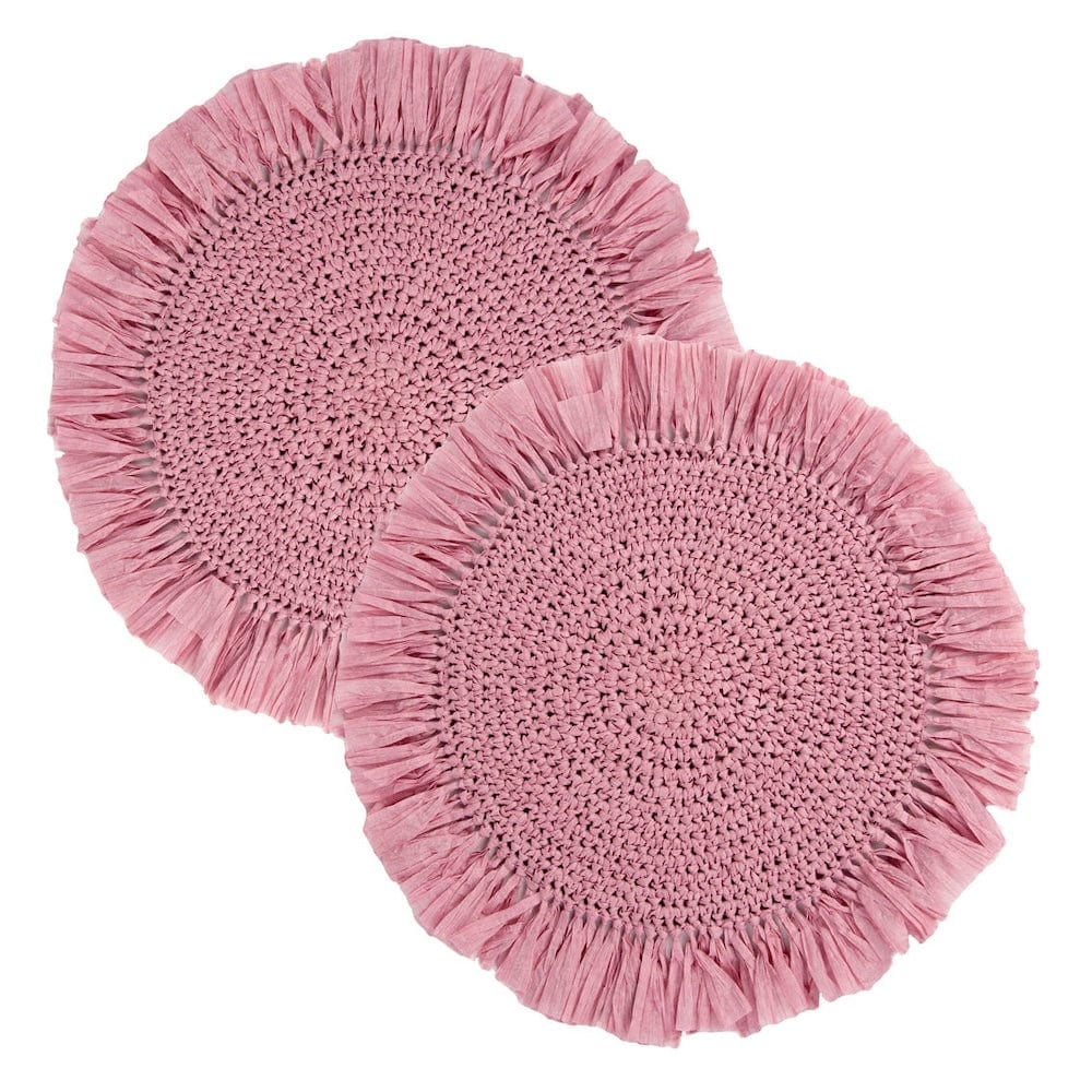Colourful Raffia Placemats - Set of 2 - Image 14