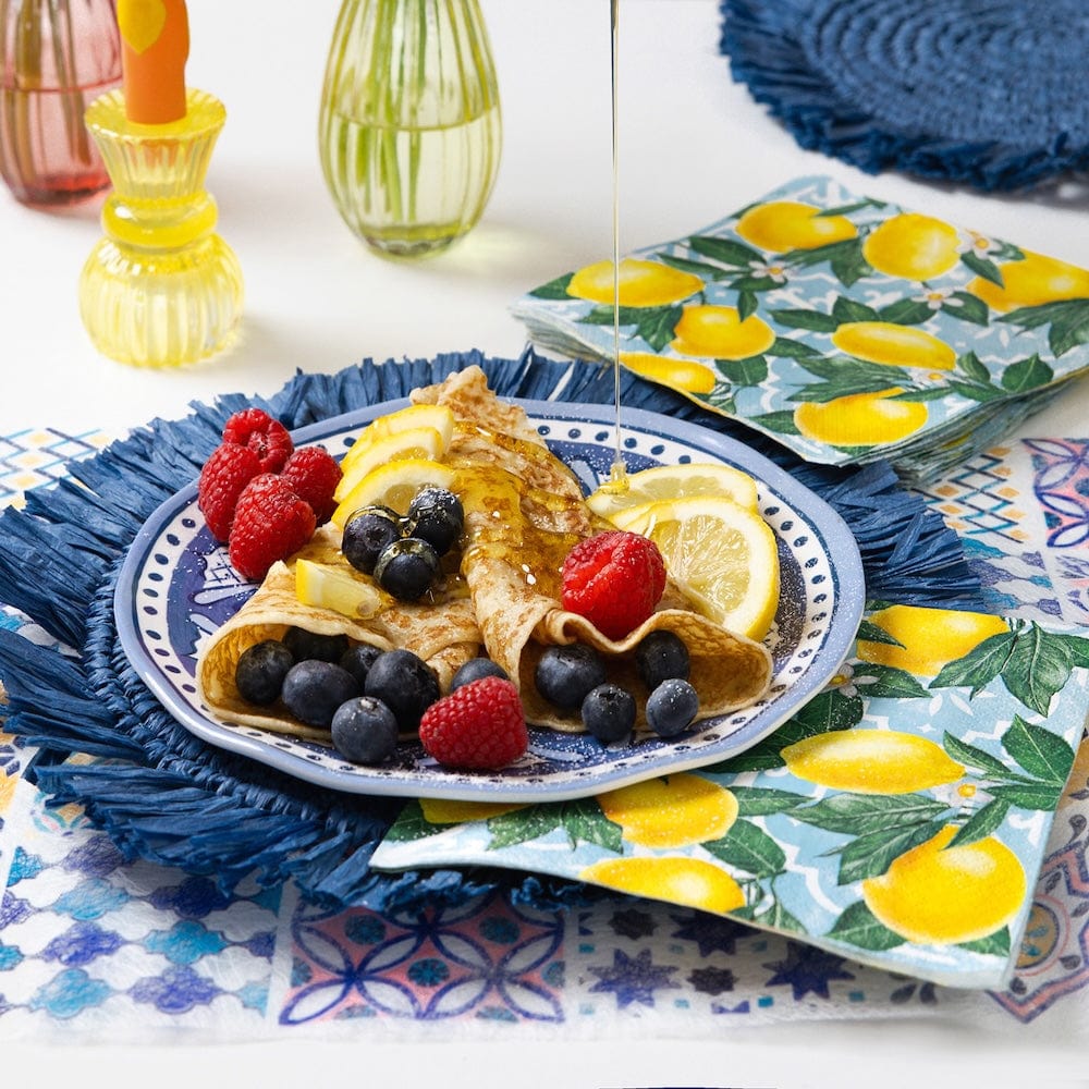 Colourful Raffia Placemats - Set of 2 - Image 4