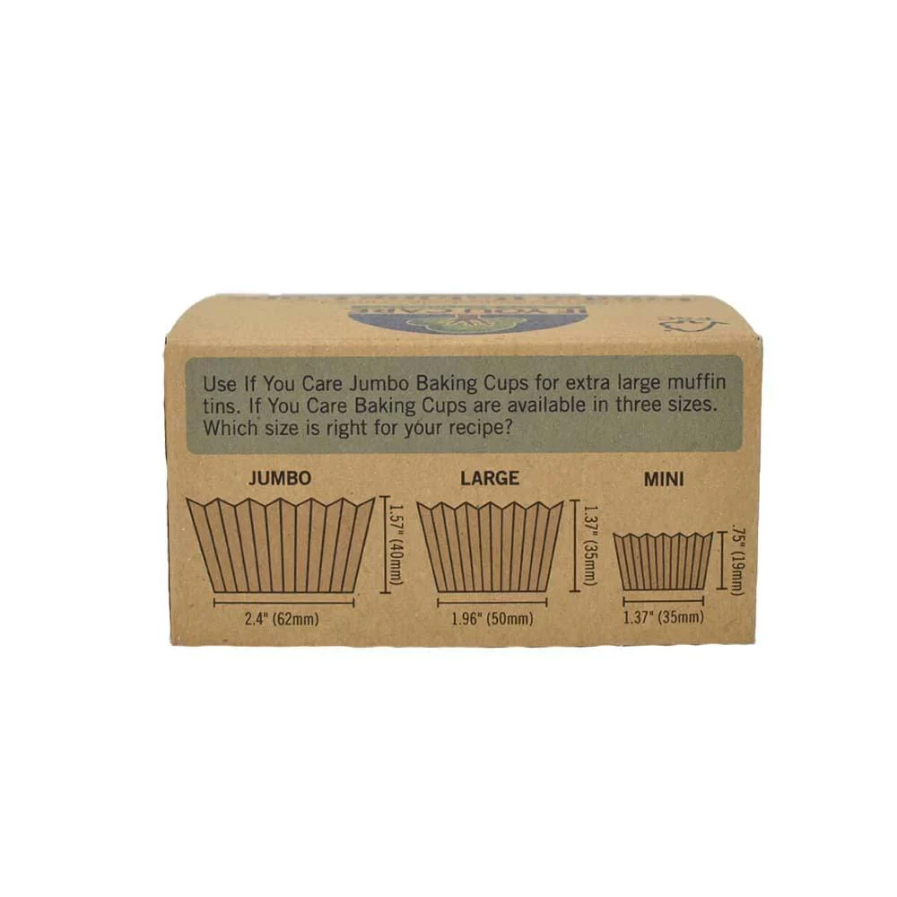 Compostable Unbleached Baking Cases - Large - Image 3