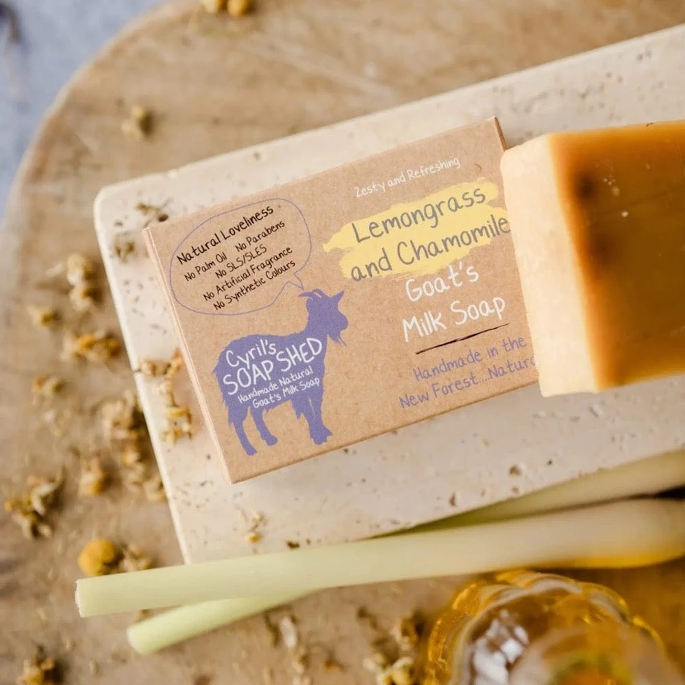 Cyril's Soap Shed Goat's Milk Soap - Lemongrass & Chamomile - Image 3
