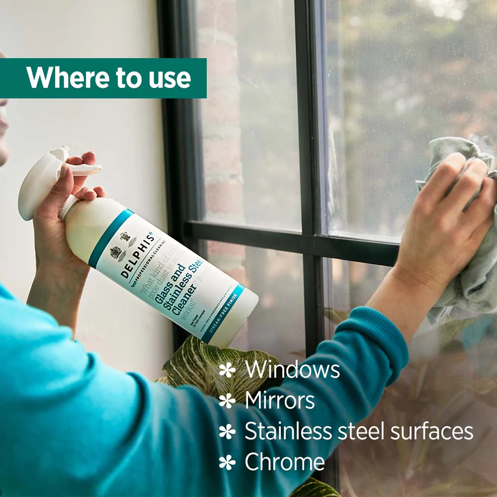 Delphis Eco Glass & Stainless Steel Cleaner - Image 5