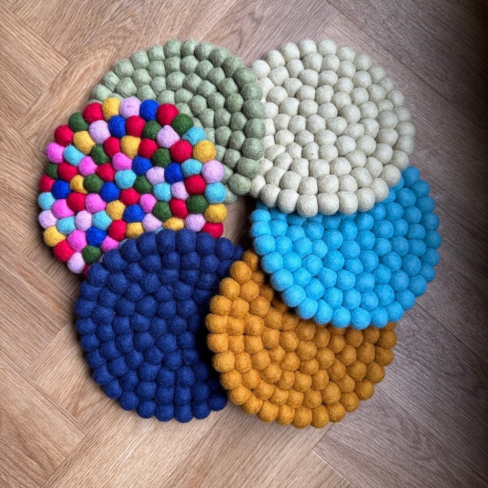 Fairtrade Wool Felt Round Placemat - Image 13
