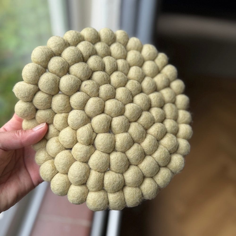 Fairtrade Wool Felt Round Placemat - Image 5