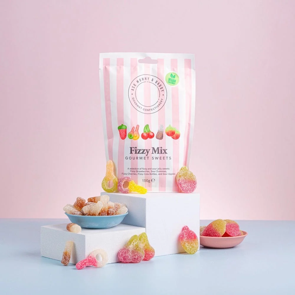 Fizzy Mix Gourmet Sweets Share Bag - Image 3