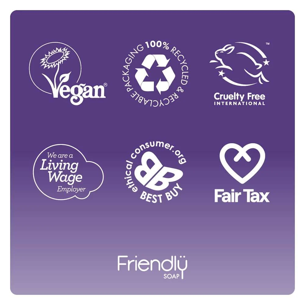 Friendly Soap - Orange & Lavender Shaving Bar Soap - Image 5