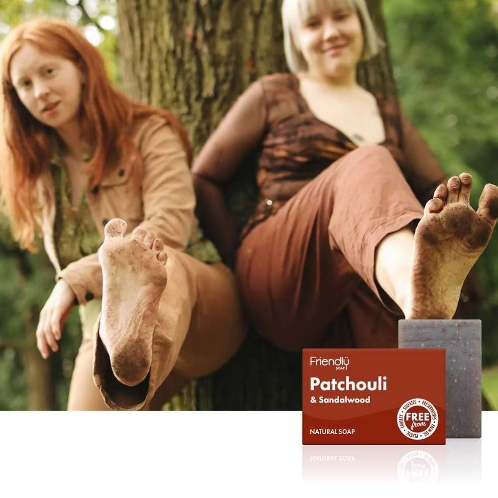 Friendly Soap - Patchouli & Sandalwood - Image 2