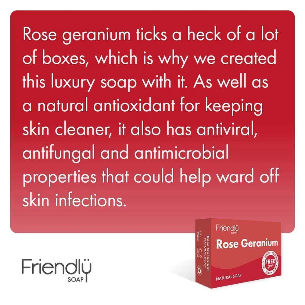 Friendly Soap - Rose Geranium - Image 4