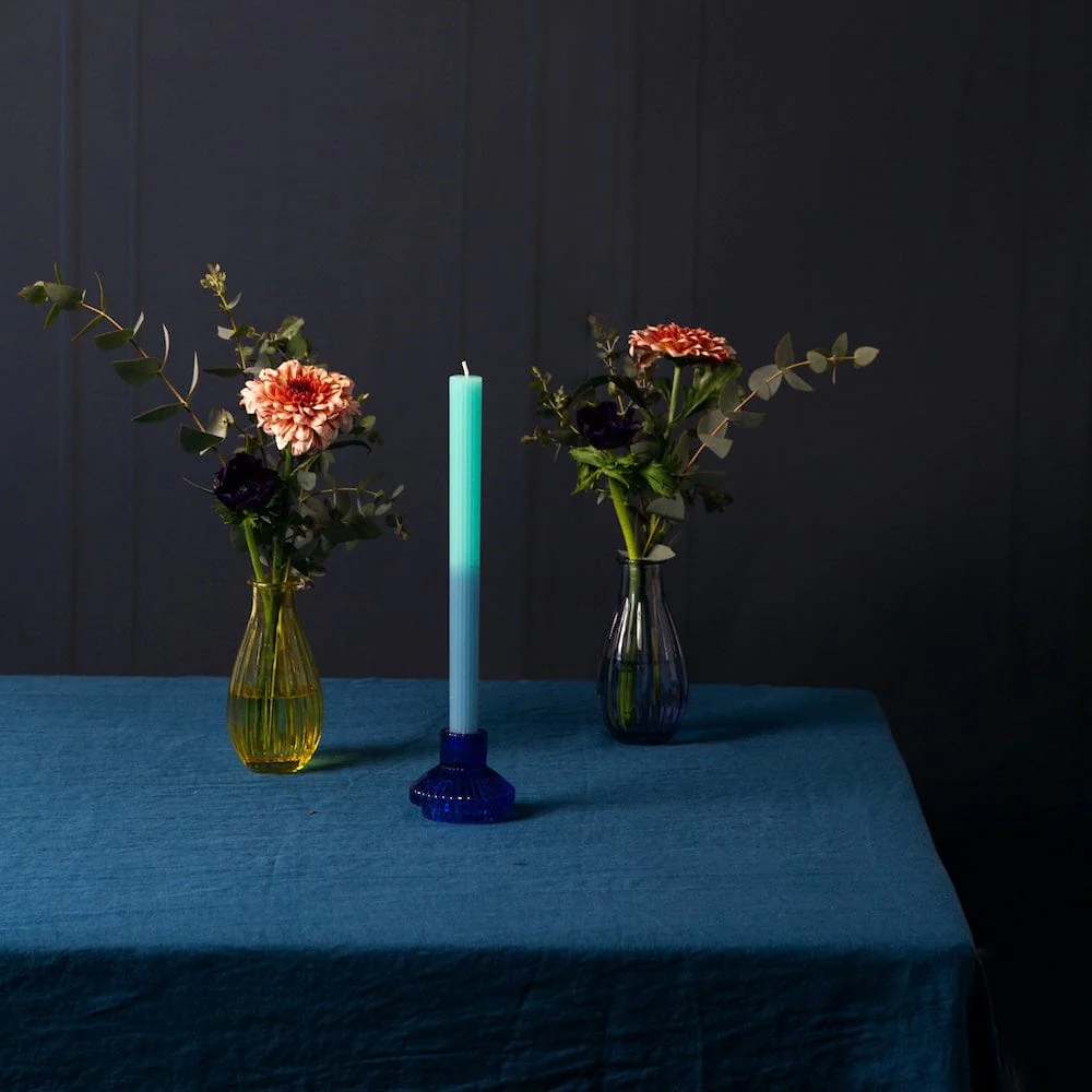 Geometric Small Glass Candle Holder - Image 10