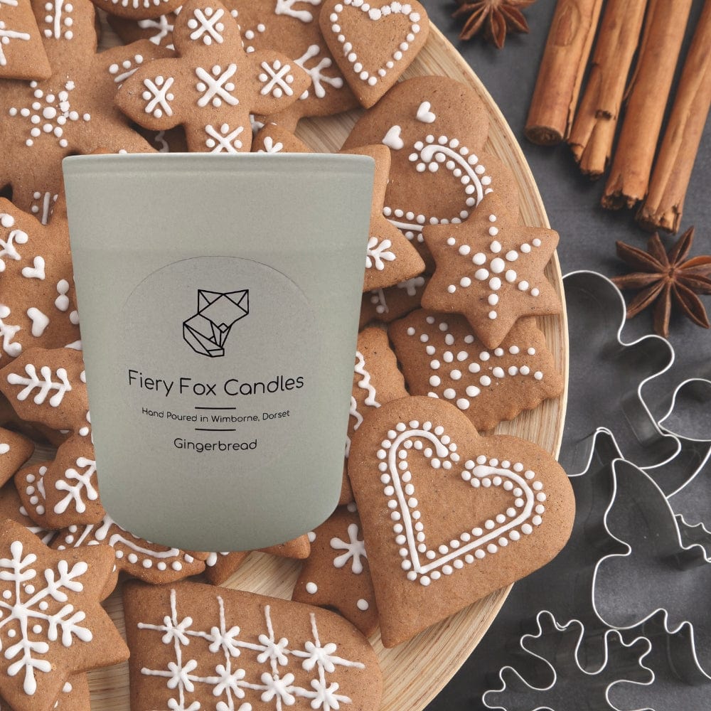 Gingerbread Scented Soy Wax Candles