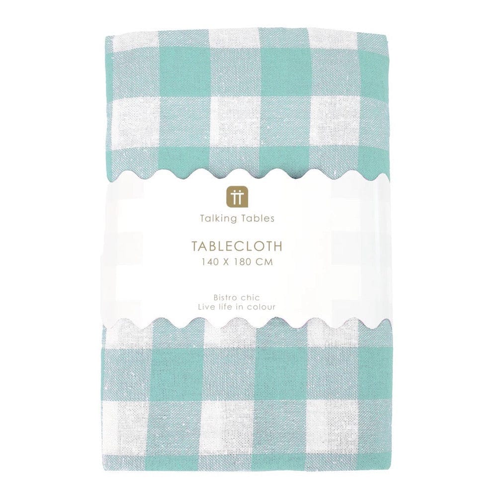 Gingham Cotton Tablecloth - Image 11