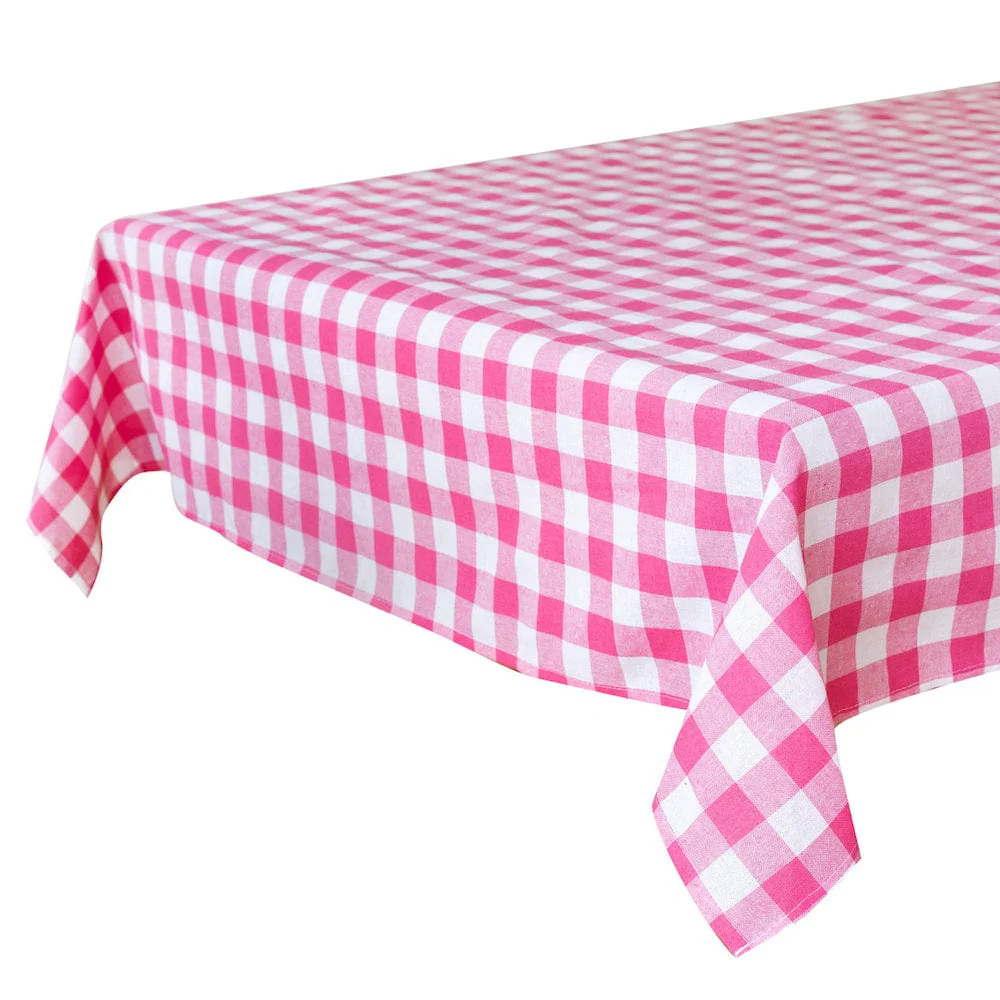 Gingham Cotton Tablecloth - Image 12