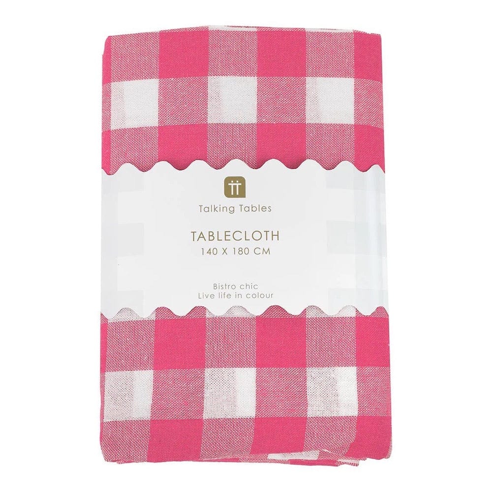 Gingham Cotton Tablecloth - Image 13