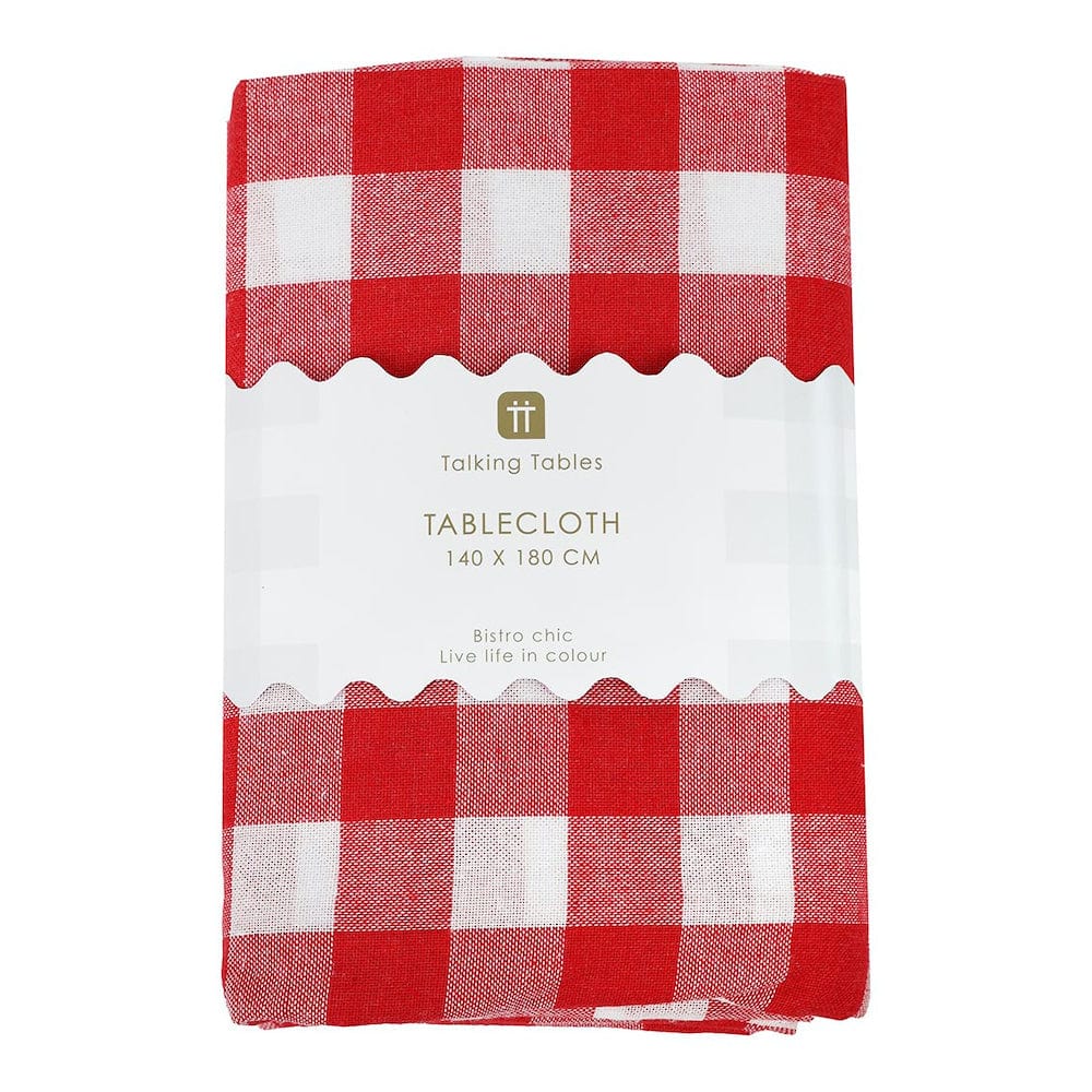 Gingham Cotton Tablecloth - Image 14