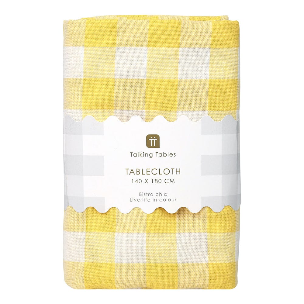 Gingham Cotton Tablecloth - Image 15