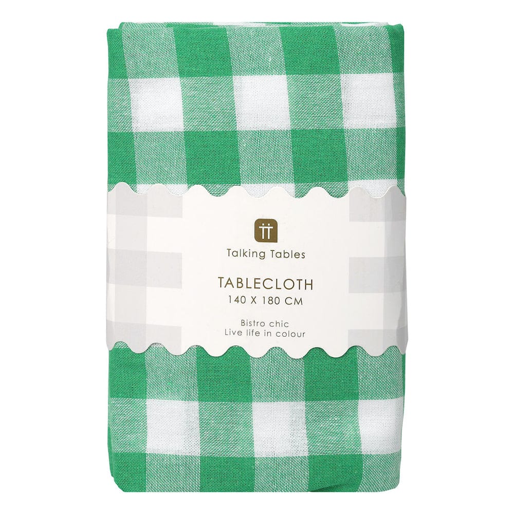 Gingham Cotton Tablecloth - Image 9