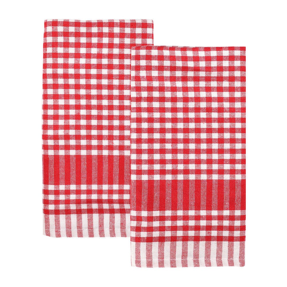 Gingham Cotton Napkins/Tea Towels - 2 Pack - Image 9