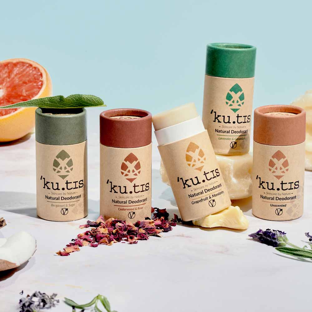 Grapefruit & Mandarin Natural Vegan Deodorant by Kutis Skincare - Image 2