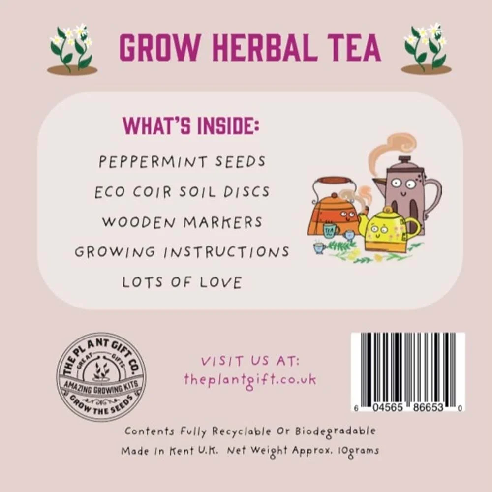 Herbal Tea Mini Grow Kit by The Plant Gift Co. - Image 7