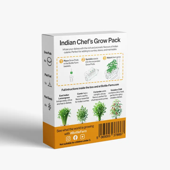 Indian Chef's Grow Pack - Refill Kit - Image 2