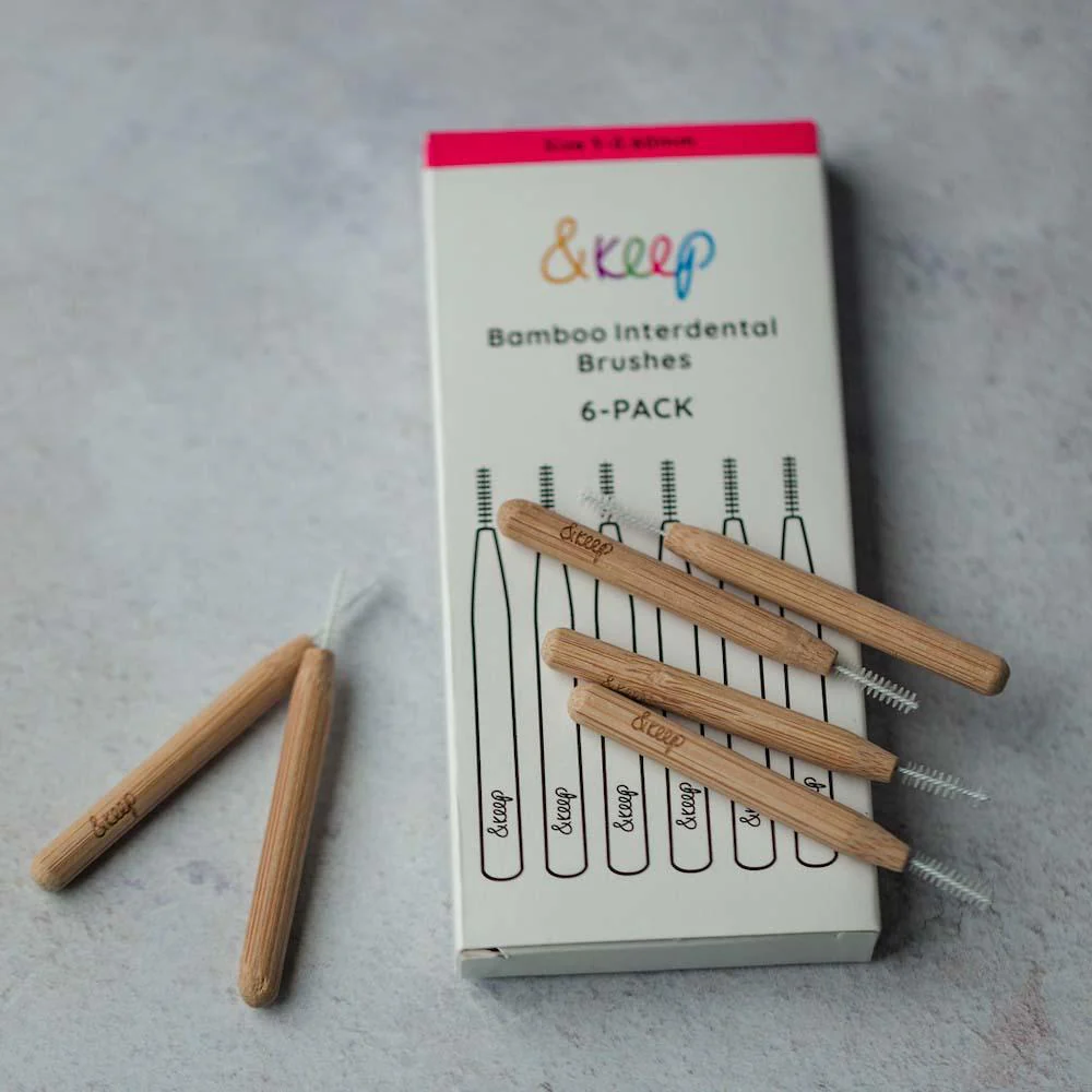 &Keep Bamboo Interdental Brushes Various Sizes - Image 4