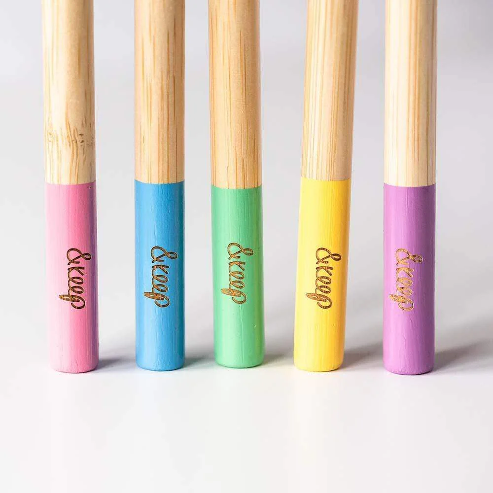 &Keep Bamboo Toothbrush - Pack of 5 - Image 4