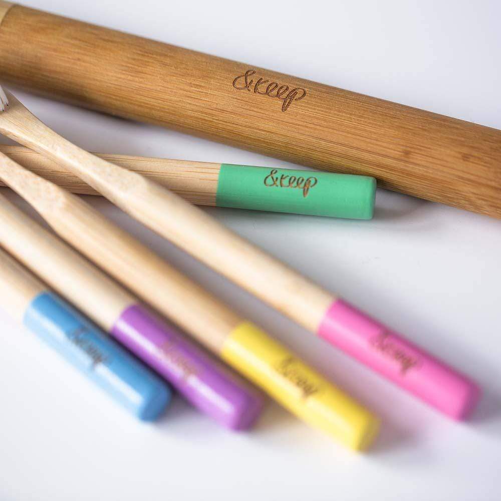&Keep Bamboo Toothbrush - Pack of 5 - Image 6