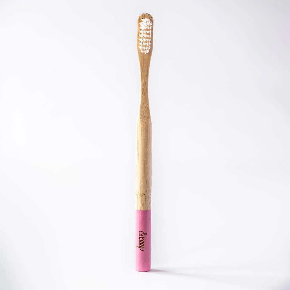 &Keep Bamboo Toothbrush - Pink - Image 4