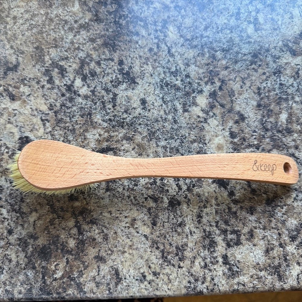 &Keep Curved Handled Beechwood Dish Brush - Image 4