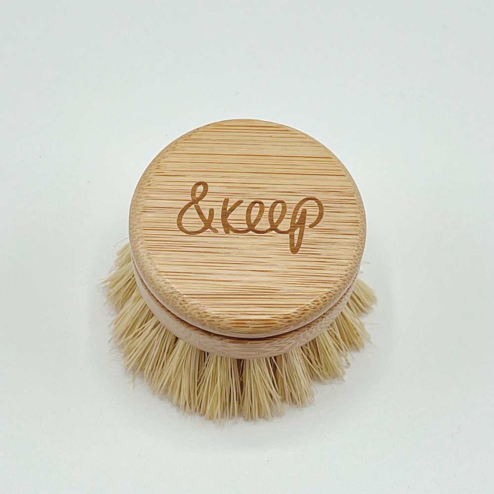 &Keep Replacement Dish Brush Head - Medium or Stiff - Image 6