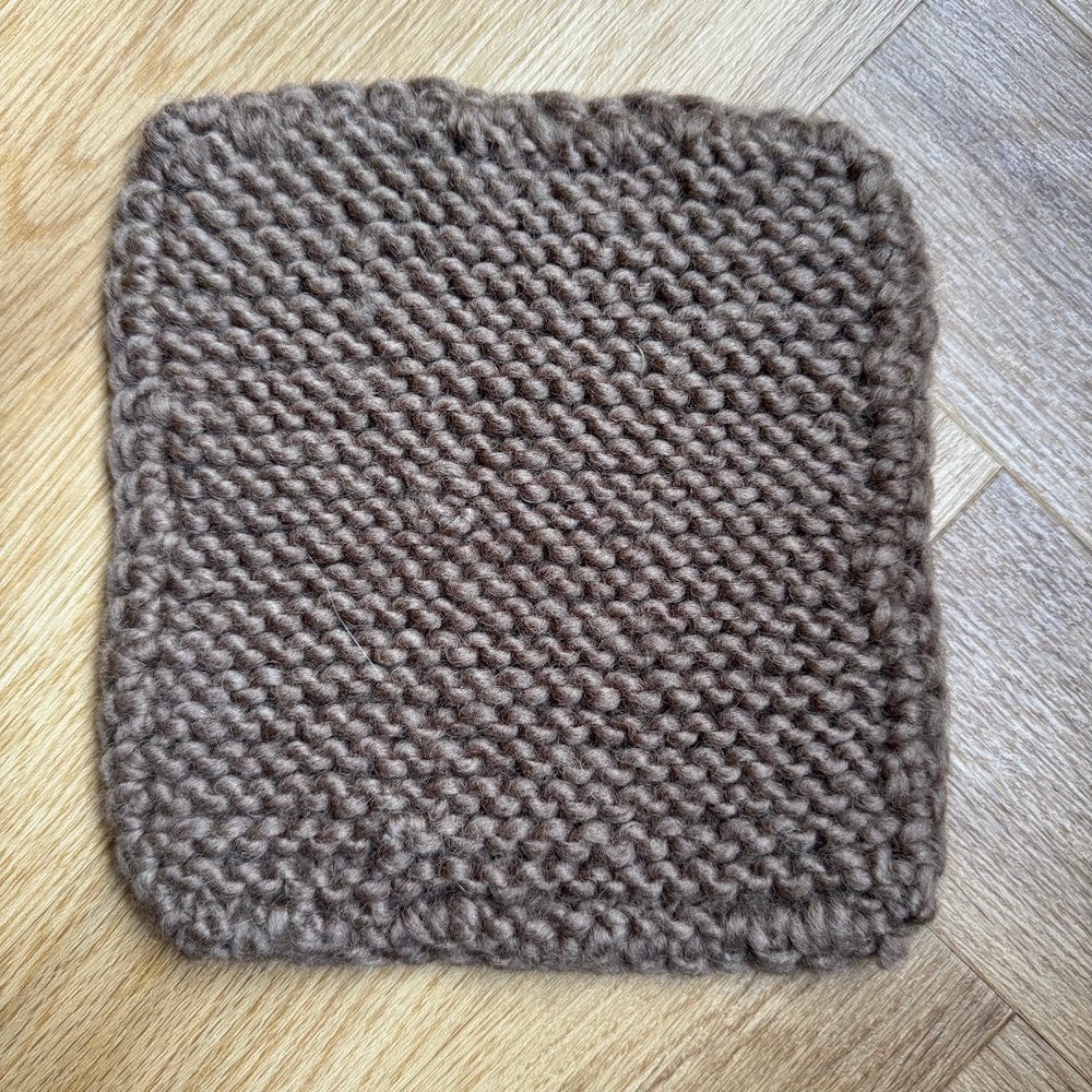 Knitted Wool Square Trivet - Image 5