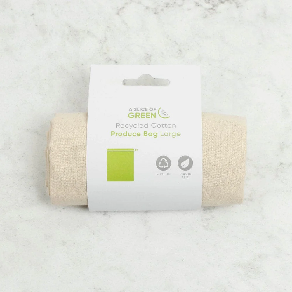Large Recycled Cotton Produce Bag - Image 7
