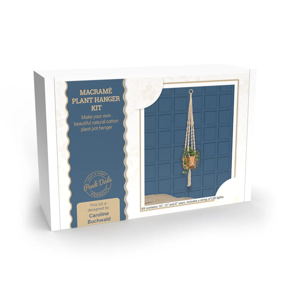 Macrame Plant Hanger Craft Kit