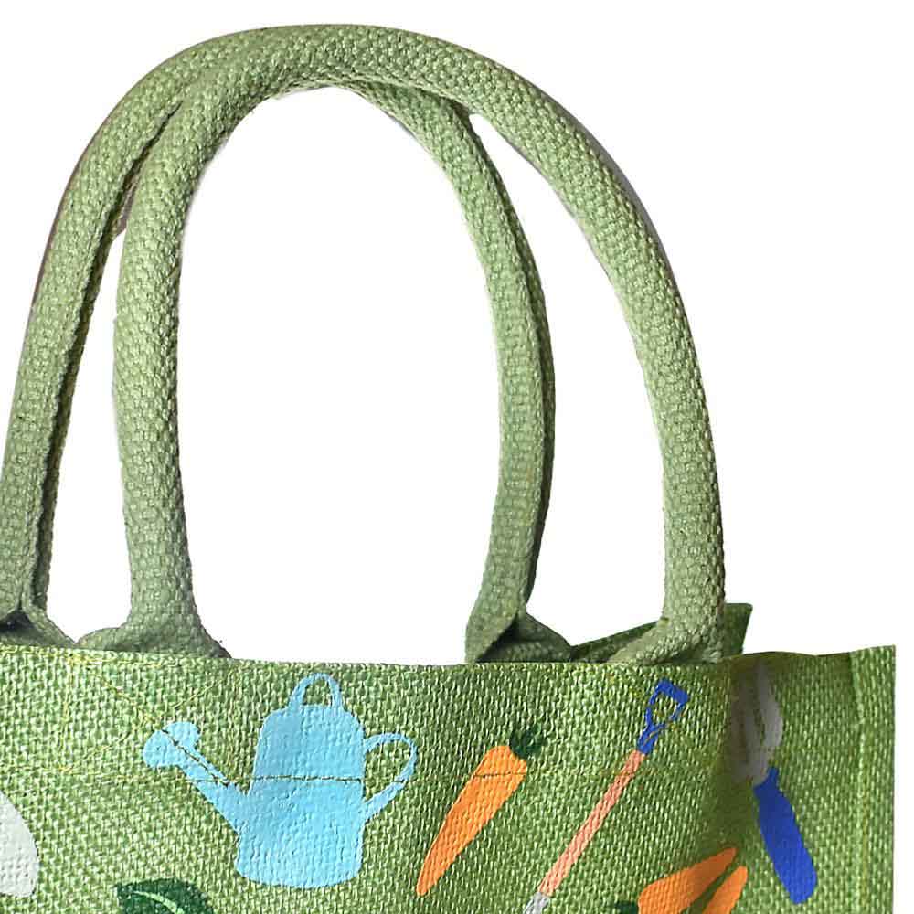 Medium Jute Shopping Bag by Shared Earth - Gardening - Image 3