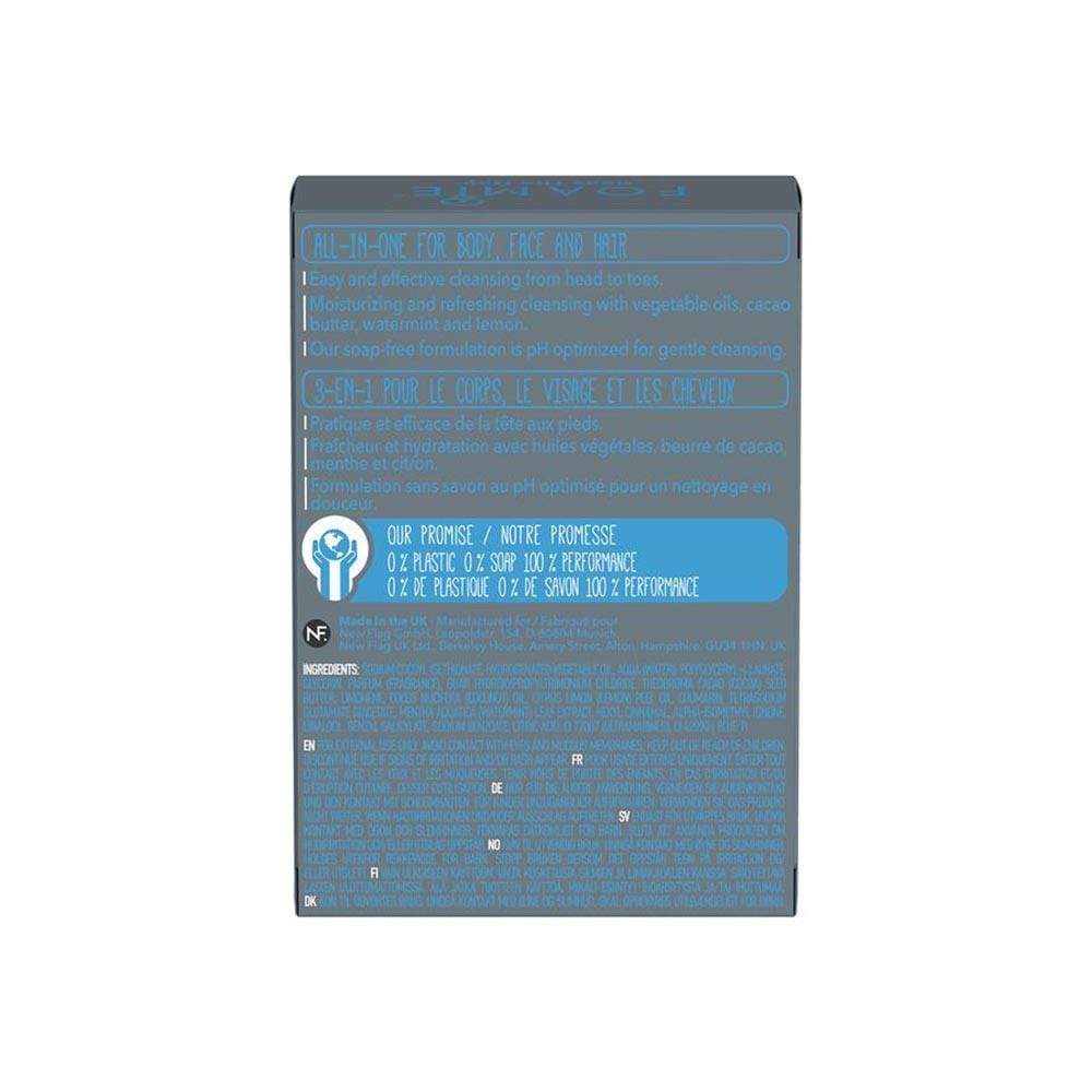 Mens 3-in-1 Shower Bar - Watermint & Lemon by FOAMIE - Image 5