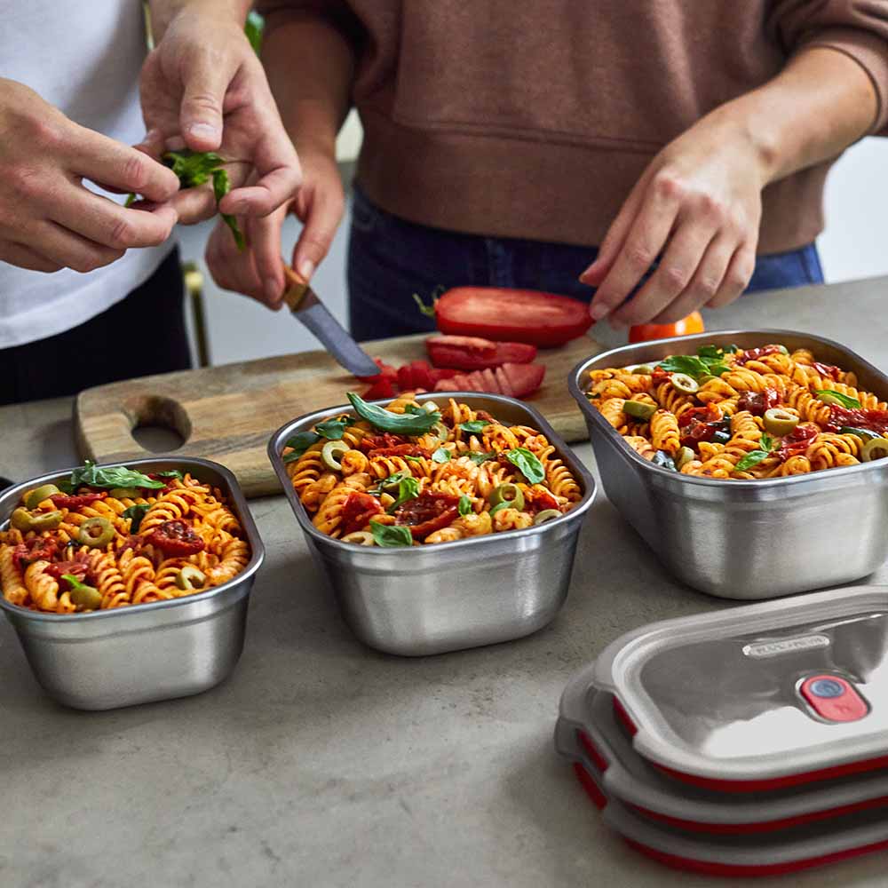 Microwaveable Meal Prep Food Box by black+blum
